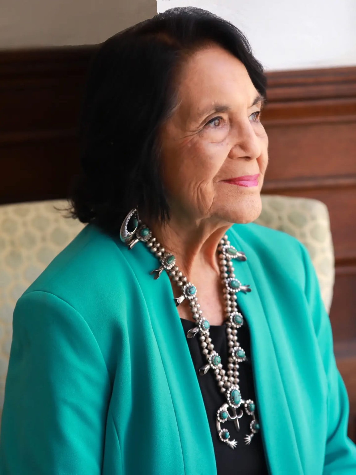 Dolores Huerta, fotografía de Angela L. Torres